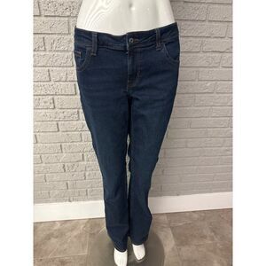 Divided Women Dark Wash Low Waist Flare Jeans Size 12